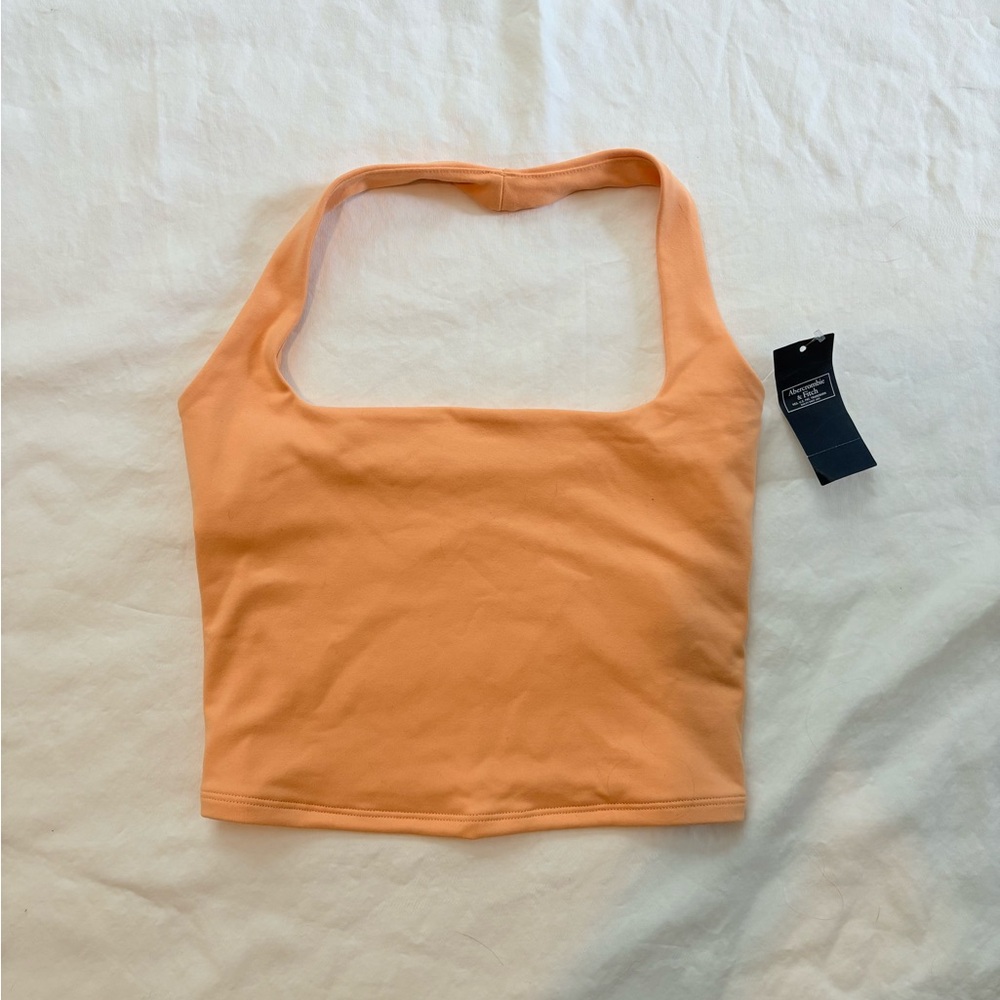 Abercrombie & Fitch Double-Layered Seamless Halter Tank